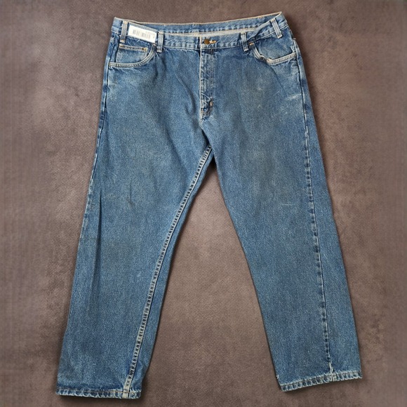 Westex Indura Flame Resistant CAT2 FR Jeans Mens 42x32 Blue Denim Work Pants - Picture 1 of 13